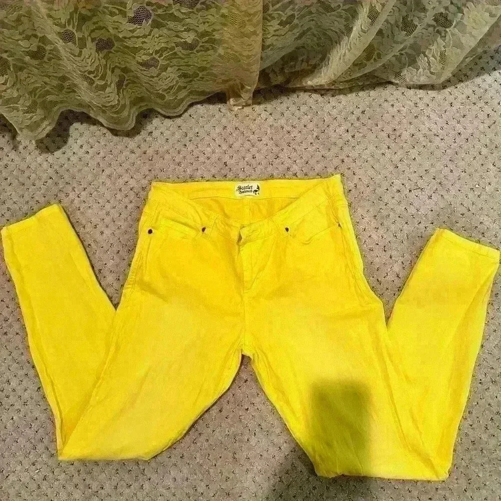 Bright Yellow Jeans